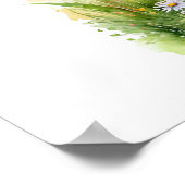 Enchanted Forest Animals Baby shower Welkom Poster (Hoek)