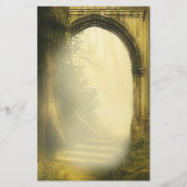 Enchanted Forest Arch Briefpapier (Voorkant)