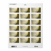 Enchanted Forest Arch Etiket (Full Sheet)