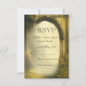 Enchanted Forest Arch Wedding RSVP (Voorkant)