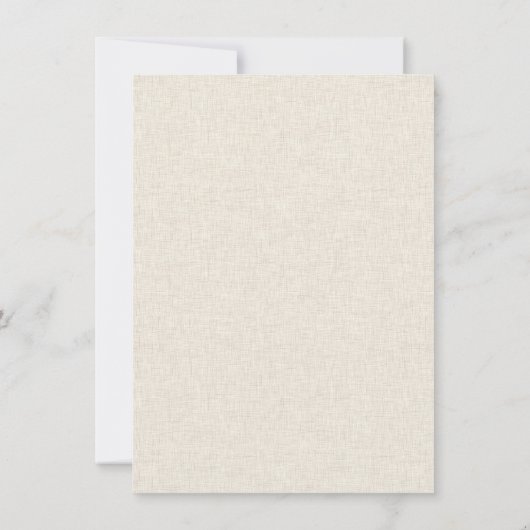 Enchanted Forest Baby shower Kaart (Achterkant)