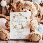 Enchanted Forest Baby shower Kaart