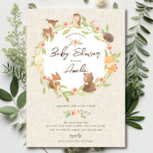 Enchanted Forest Baby shower