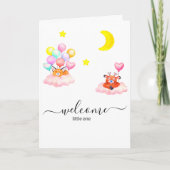 Enchanted Forest Baby shower Uitnodigen - Leuke Di (Voorkant)