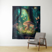 Enchanted Forest Backdrop Wandkleed (In situ)