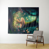 Enchanted Forest Backdrop Wandkleed (In Situ (horizontaal))