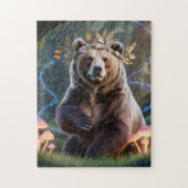 Enchanted Forest Bear Legpuzzel (Verticaal)