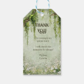 Enchanted Forest Bedankt & cadeau Labels Cadeaulabel (Achterkant)
