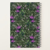 Enchanted Forest Berry Vine Pattern Notitieboek (Achterkant)
