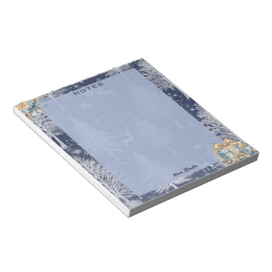 Enchanted Forest Blank Notepad Notitieblok (Schuin)