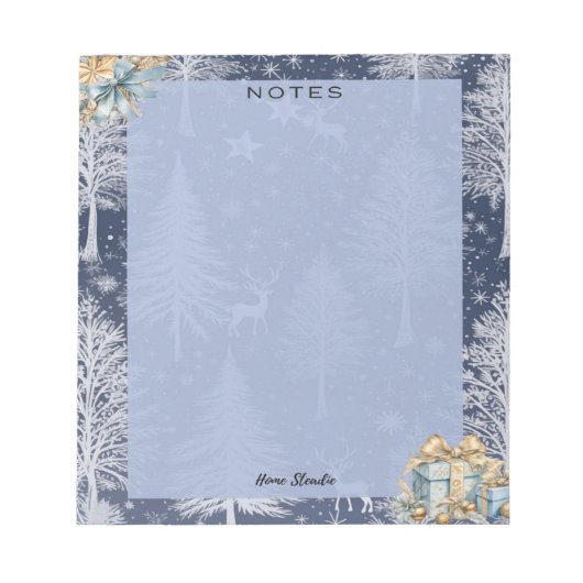 Enchanted Forest Blank Notepad Notitieblok (Voorkant)