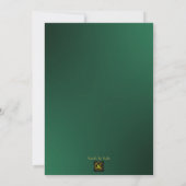 Enchanted Forest Butterfly Sweet 16 uitnodigingen (Achterkant)