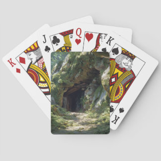Enchanted Forest Cave Entrance Playing Cards Pokerkaarten