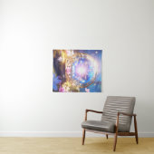 Enchanted Forest Crystal Orb Tapestry Wandkleed (In Situ (horizontaal))