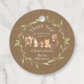 Enchanted Forest dank u Bedankjes Labels (Voorkant)