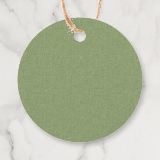 Enchanted Forest dank u Bedankjes Labels (Achterkant)