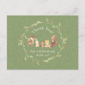 Enchanted Forest dank u Briefkaart (Voorkant)