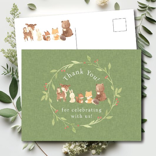 Enchanted Forest dank u Briefkaart