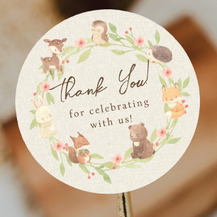 Enchanted Forest dank u Ronde Sticker