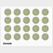 Enchanted Forest dank u Ronde Sticker (Vel)
