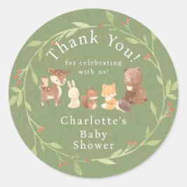 Enchanted Forest dank u Ronde Sticker