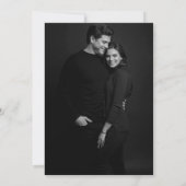 Enchanted Forest Elegant Moody Dream Fotobruiloft Save The Date (Achterkant)