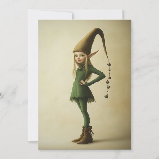 Enchanted Forest Elf Kaart (Voorkant)