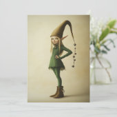 Enchanted Forest Elf Kaart (Staand voorkant)