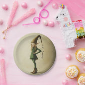 Enchanted Forest Elf Papieren Bordje (Feest)