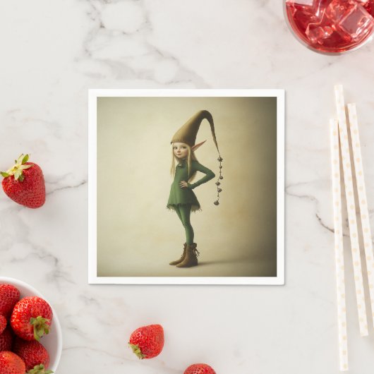 Enchanted Forest Elf Servet (Insitu)