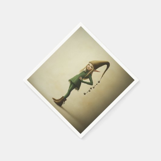 Enchanted Forest Elf Servet (Hoek)