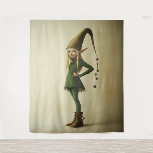 Enchanted Forest Elf Wandkleed (Voorkant)