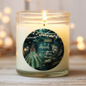 Enchanted Forest Emerald Groene Jurk Quinceañera Ronde Sticker