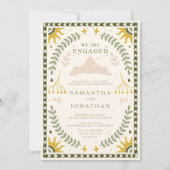 Enchanted Forest Engagement Party Kaart (Voorkant)