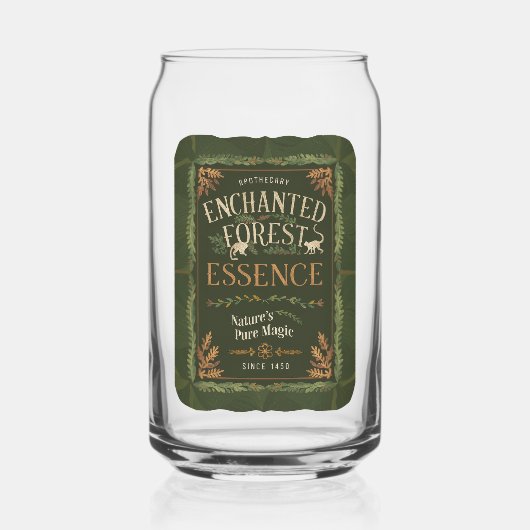 Enchanted Forest Essence Halloween Blikvorm Glas (Voorkant)