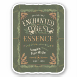 Enchanted Forest Essence Label Sticker
