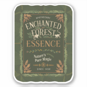 Enchanted Forest Essence Label Sticker