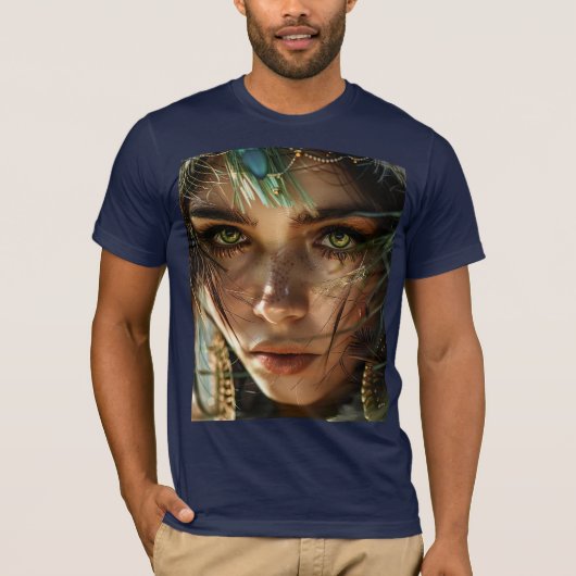 Enchanted Forest Eyes T-shirt (Voorkant)