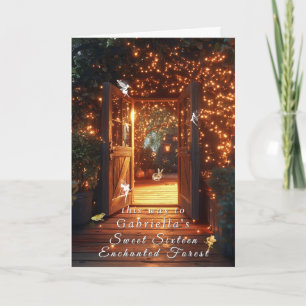 Enchanted Forest Fairies Doorway Bunny