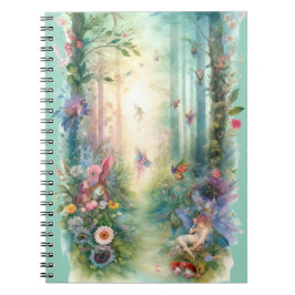Enchanted Forest Fairies Whimsical Woodland Notitieboek
