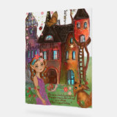 Enchanted Forest Fairy 1st Birthday Custom Acryl Bord (Hoek)