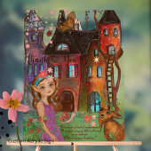 Enchanted Forest Fairy 1st Birthday Custom Acryl Bord