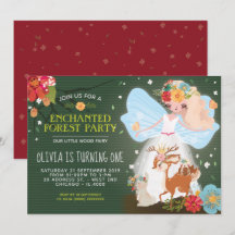 Enchanted Forest Fairy Birthday Party