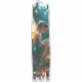 Enchanted Forest Fairy Brushstroke Paint Sticker (Voorkant)