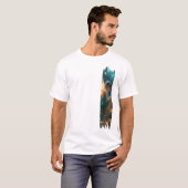 Enchanted Forest Fairy Brushstroke Paint T-shirt (Voorkant volledig)