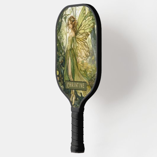 Enchanted Forest Fairy Personalized  Pickleball Paddle (Links)