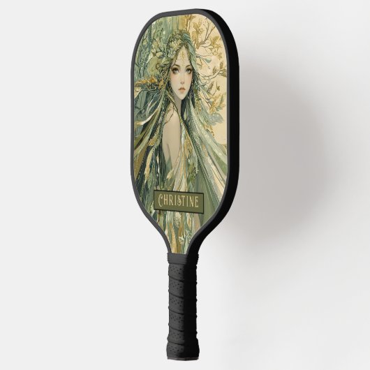 Enchanted Forest Fairy Personalized  Pickleball Paddle (Links)