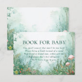 Enchanted Forest Fairytale Book for Baby RSVP Kaartje (Voorkant / Achterkant)