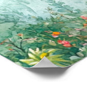 Enchanted Forest Fairytale Forest Baby Shower Sign Poster (Hoek)