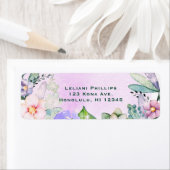 Enchanted Forest Fantasy Magical Unicorn Party Etiket (Insitu)